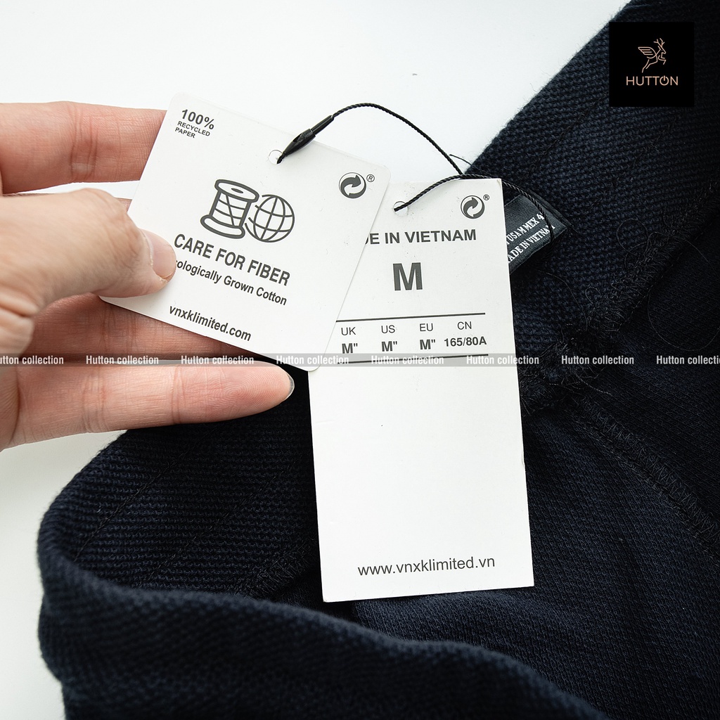 Quần Short PIQUE Than Đen, COTTON Co Dãn