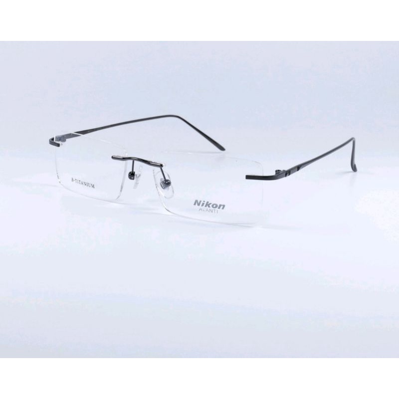 Gọng cận nam nữ Nikon titan 16011- gọng khoan