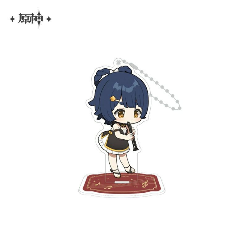 [có sẵn] mô hình nhân vật standee chibi acrylic genshin impact concert 2021 chính hãng từ official shop