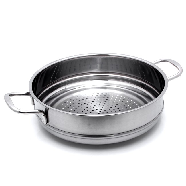 Xửng Hấp Inox 2 Quai 24cm Fivestar - Tân Hợp Thành [ HÀNG CHÍNH HÃNG BẢO HÀNH 2 NĂM]