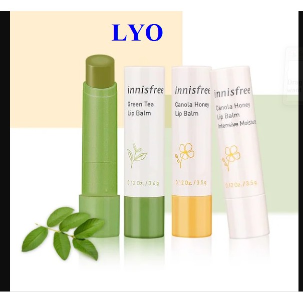 Son dưỡng môi không màu Innisfree Canola Honey Lip Balm Stick