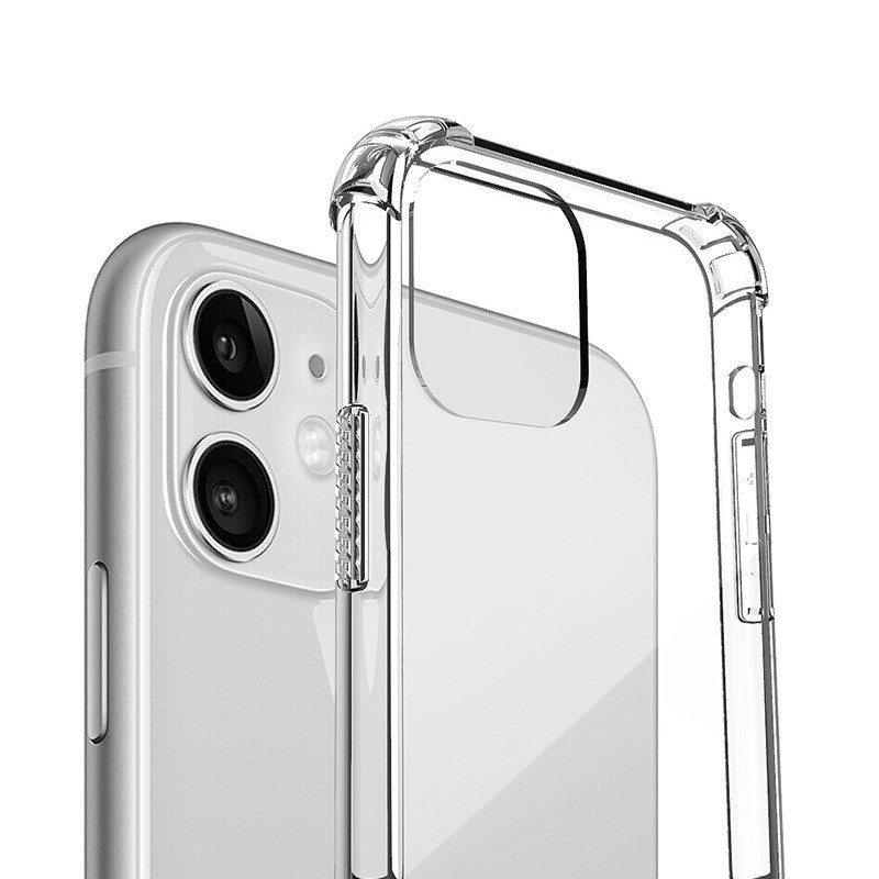 Ốp Lưng Iphone Silicon Trong Suốt 12Promax/11promax/xsmax/xr/66s78plus/678 Loại 4 Góc chống sốc và loại siêu mỏng
