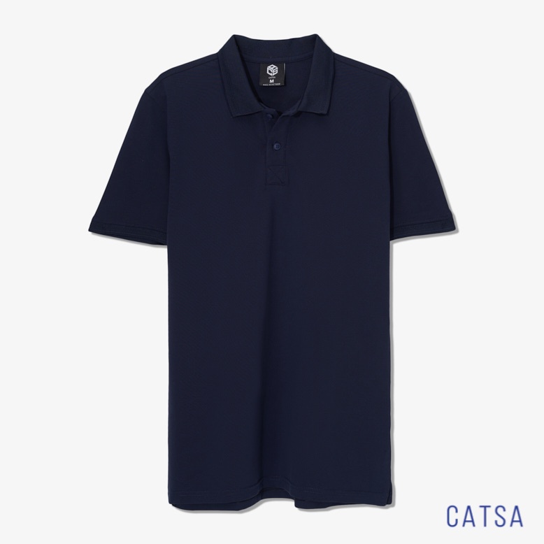 Áo polo nam chất liệu thun Cá sấu SPANDEX CROCODILE có độ thấm hút, co giãn tốt CATSA ATP301- 302- 303- 306