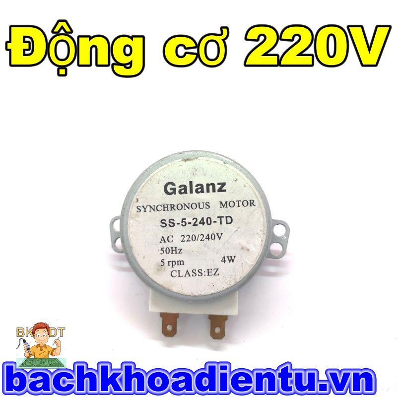 Động cơ quay đĩa lò vi sóng 220V chất lượng tốt