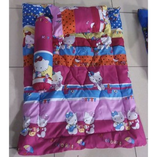 Bộ mền gối cho bé Mẫu giáo( chăn phao siêu êm)