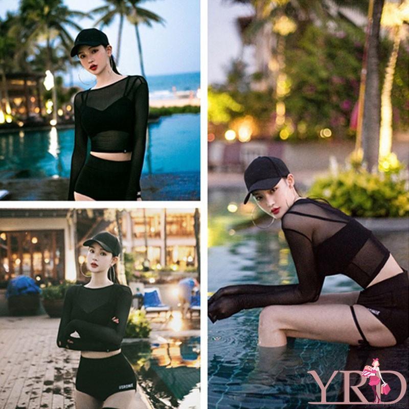 Đồ bơi lưng cao thiết kế xẻ quyến rũ cho phái nữ | BigBuy360 - bigbuy360.vn