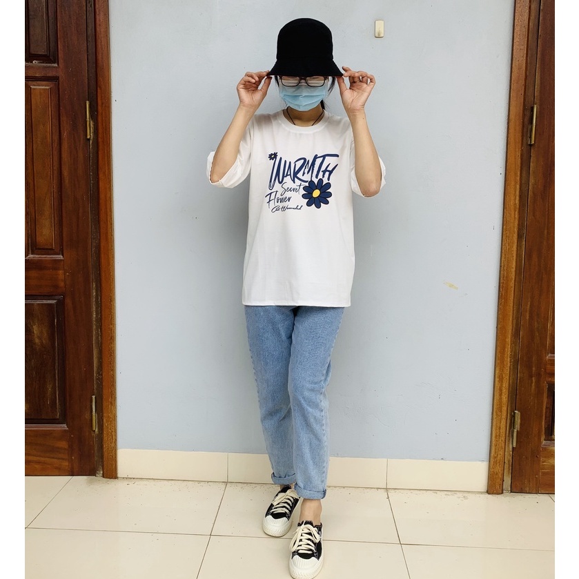 Áo thun nam nữ form rộng, áo phông tay lỡ unisex ATL326