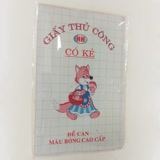 Giấy thủ công loại bé & to