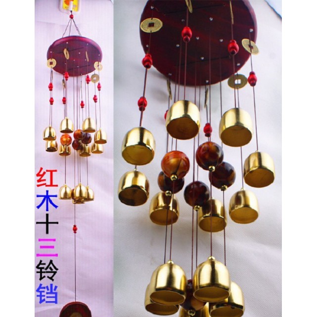 chuông gió may mắn 18 quả chuông