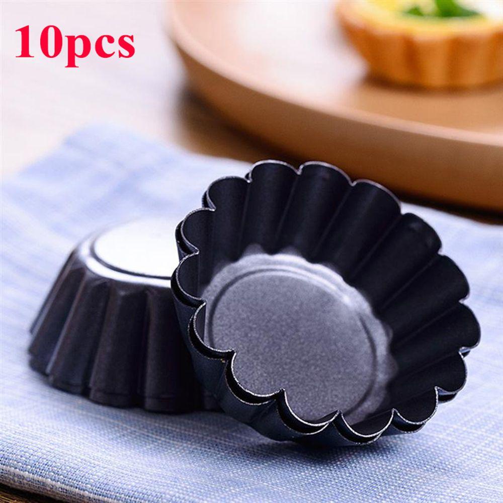 Bộ 10 Khuôn Làm Bánh Tart Chống Dính