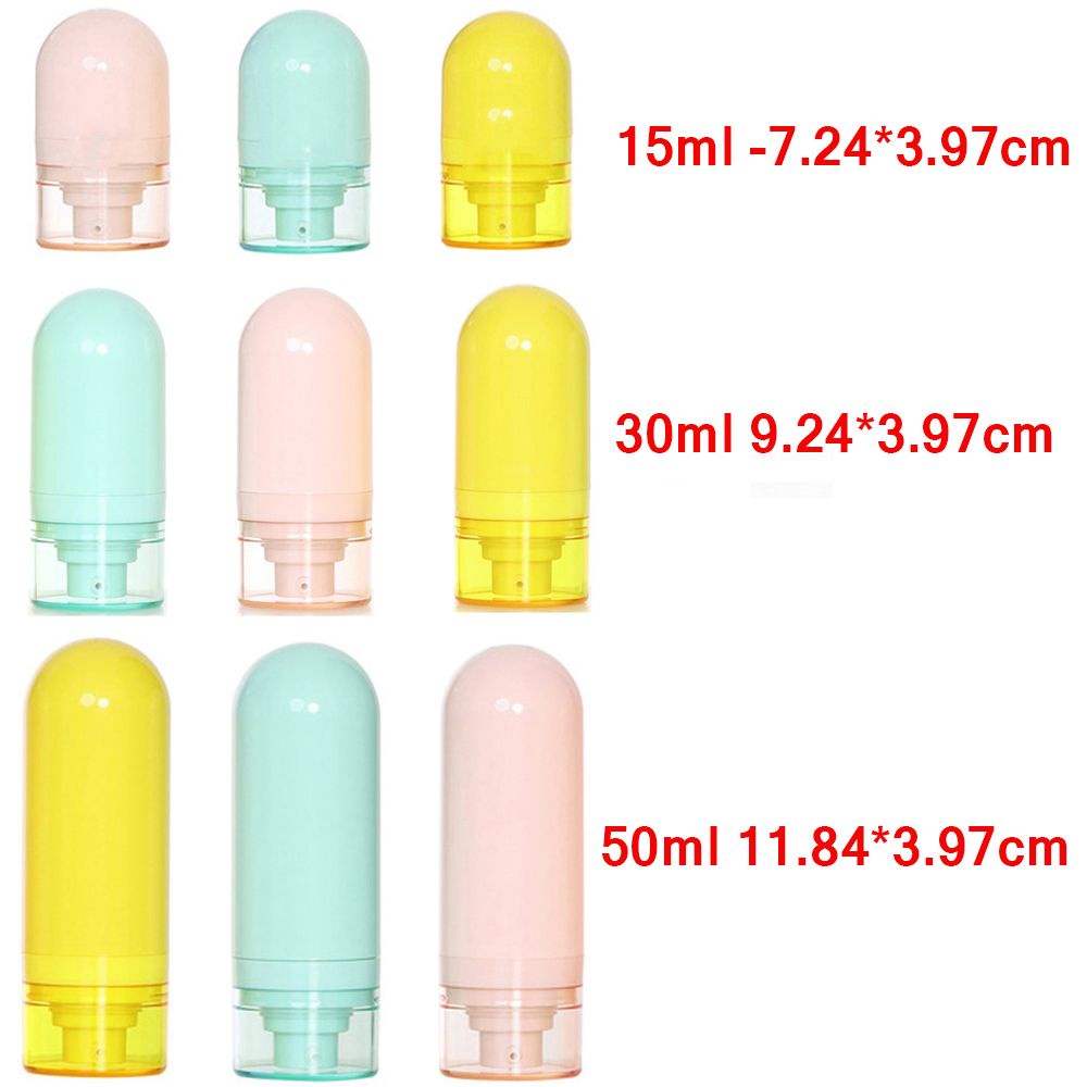 [Hàng mới về] Chai rỗng 15ml 30ml 50ml đựng mỹ phẩm tiện dụng
