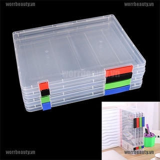 Hộp Nhựa Trong Suốt Đựng Tài Liệu Khổ A4 Tiện Dụng