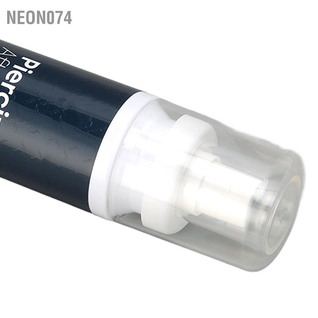 Neon074 Xịt dưỡng da sau khi xỏ lỗ sửa chữa chất tẩy rửa chăm sóc xuyên suốt cho thẩm mỹ viện tại nhà 120ml