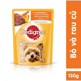 2 gói sốt pedigree vị bò và rau củ 130gr