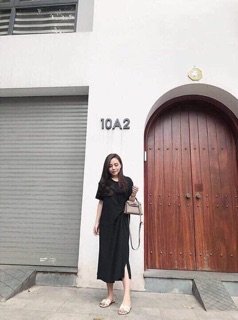 Váy xoắn eo