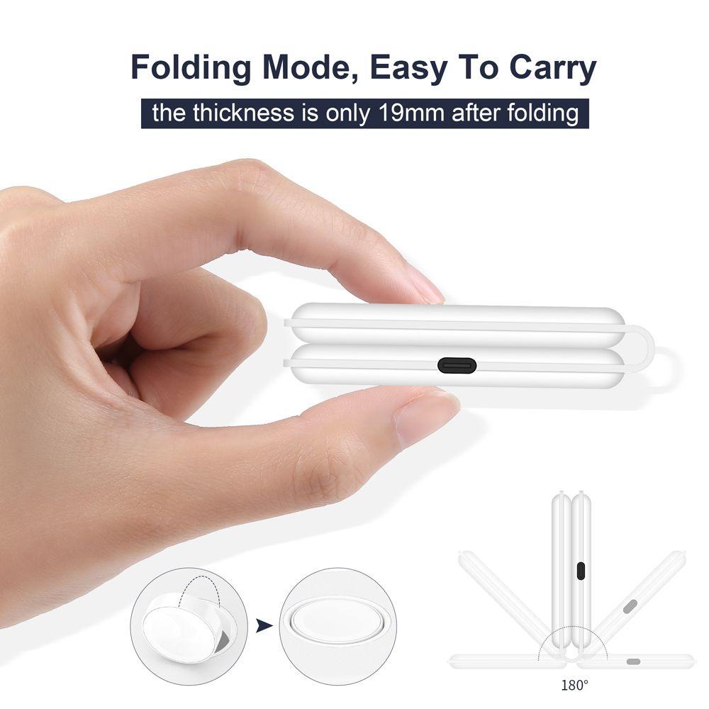 Bộ Sạc Không Dây Siêu Mỏng 15W Gấp Gọn Được Cho Điện Thoại Di Động