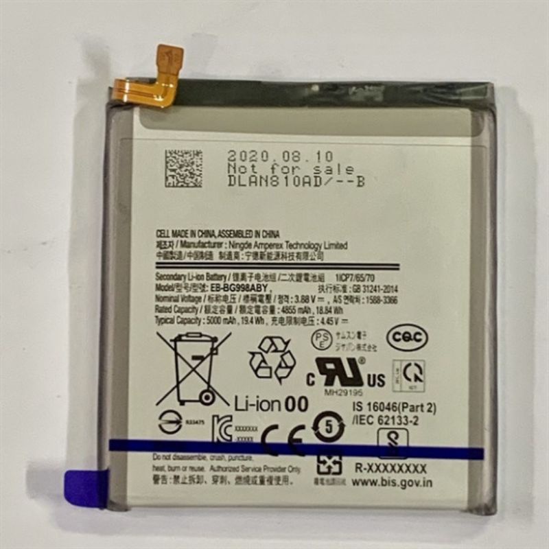 Pin cho điện thoại Samsung Galaxy S21 Ultra bảo hành 6 tháng.