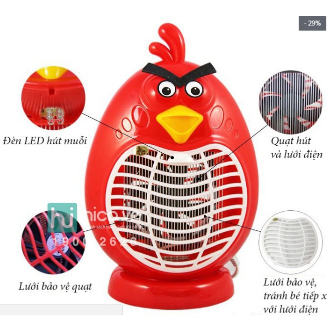 ĐÈN BẮT MUỖI HÌNH THÚ