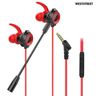 Tai nghe Nhét tai Có Micro Cho Điện Thoại / PC