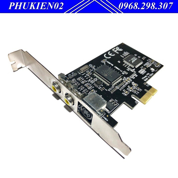 Card Chuyển Đổi PCI-E PCI Express To AV SVHS S-Video
