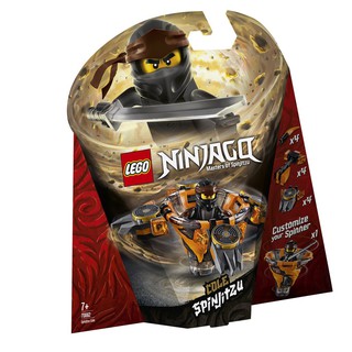 Bộ LEGO NinjaGo Spinjitzu - Con Quay Lốc Xoáy của Cole (đã lắp ráp)