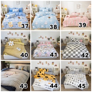 BỘ DRAP & CHĂN CHẦN BÔNG 5 MÓN HÀN QUỐC