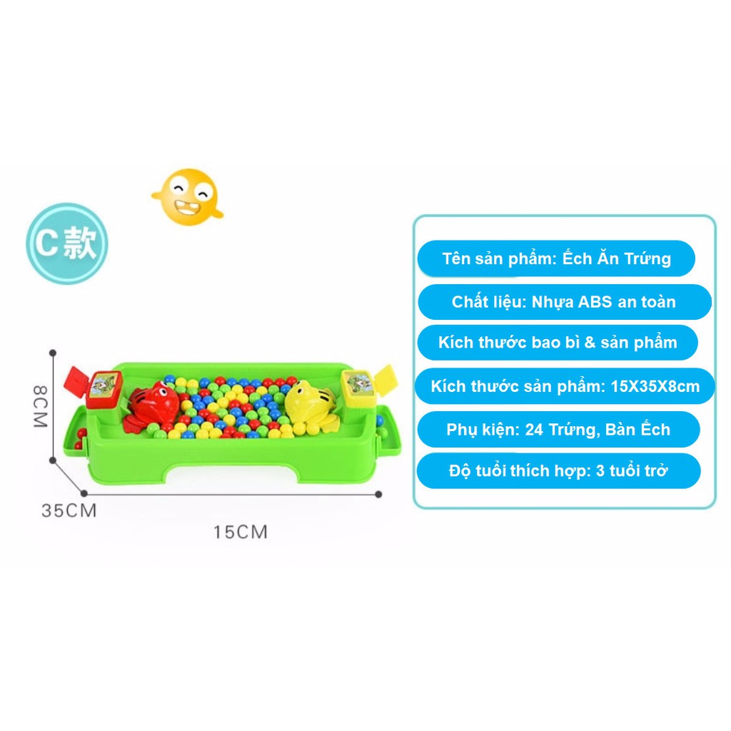Trò chơi Ếch Ăn Hạt Đậu đối kháng giữa cha mẹ với các con Darling Store