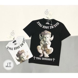 Áo thun tay lỡ Thiên Thần Baby HARIQUEEN - Áo phông nam nữ phong cách hàn quốc ullzang freesize form rộng 65kg