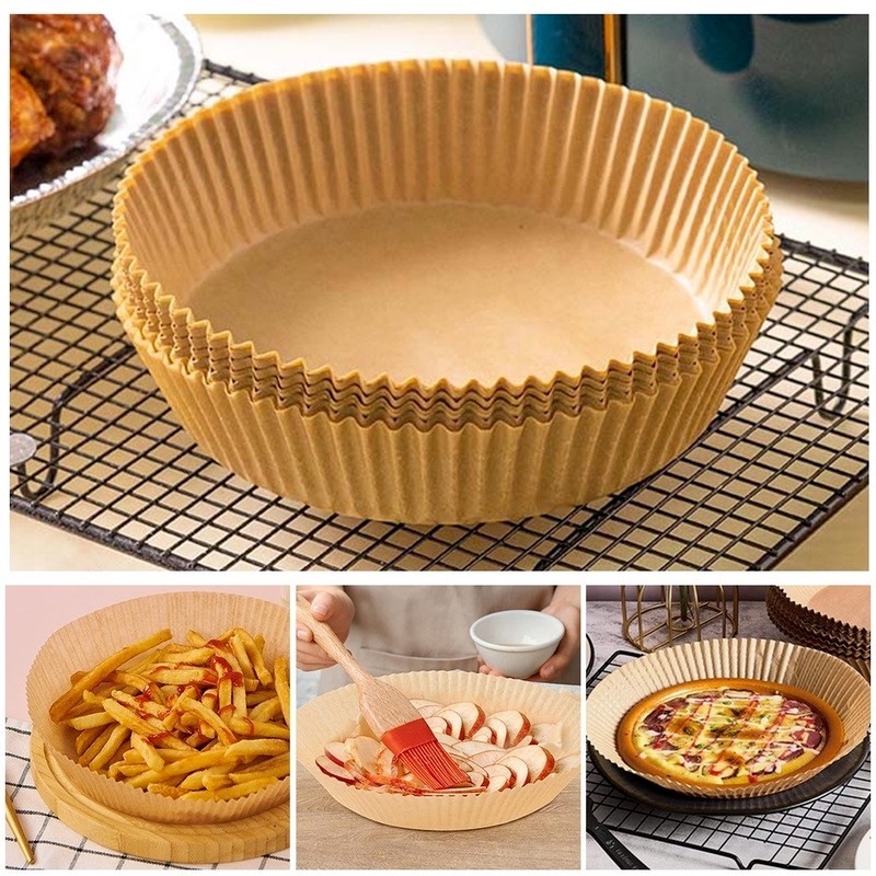 Set 50 Giấy Lót Nồi Hấp 20CM Dùng Một Lần Tiện Dụng