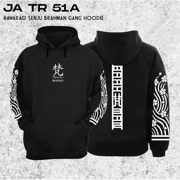 Mẫu áo Hoodie in hình Kawaragi Senju Brahman Gang Cosplay Tokyo Revenger độc đẹp giá siêu rẻ + Tặng kèm 1 áo thun