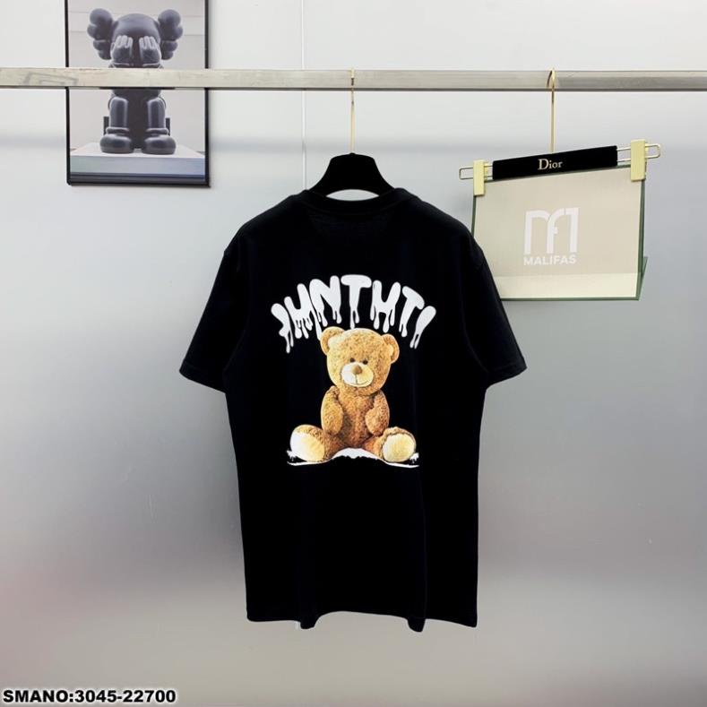 🌟 Áo thun ngắn tay Teddy gấu logo da xịn mịn, chất đẹp, logo đẹp, full tag mác, full size S-XL, áo phông nam phong cách