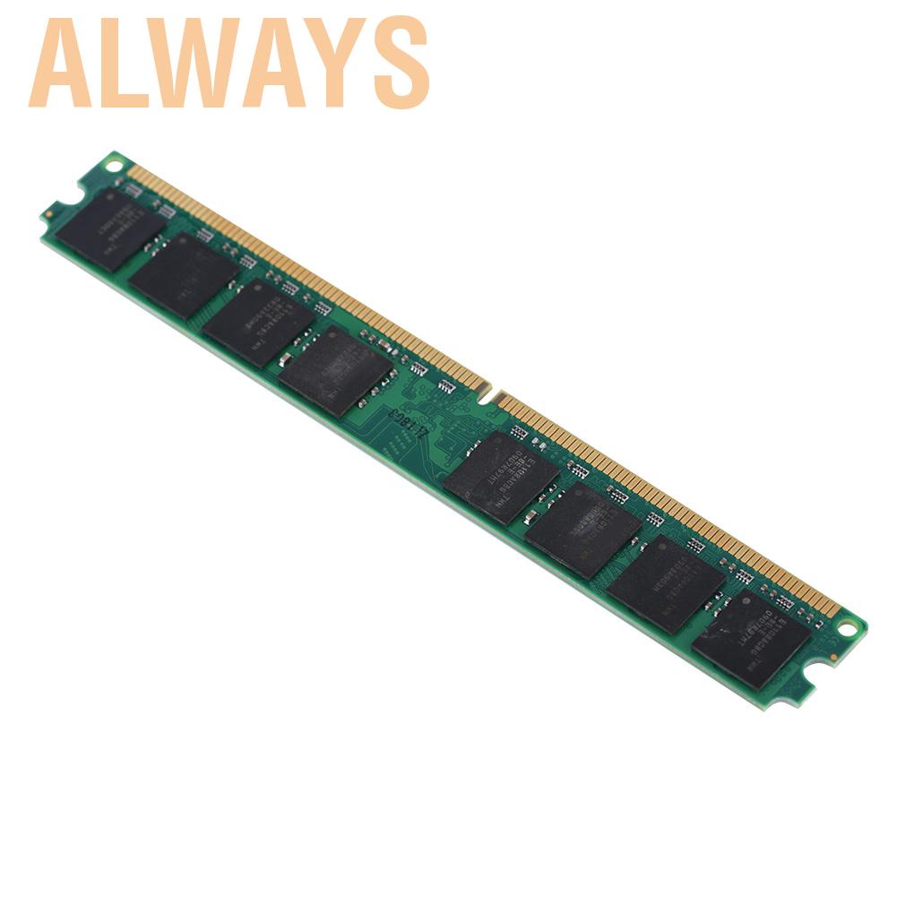 Bộ Nhớ Ram Ddr2 2G 800Mhz Pc2-6400 Cho Máy Tính