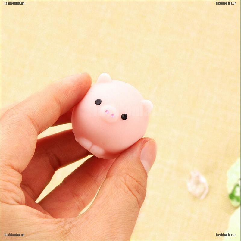 [Iron] Mochi Cute Pig Ball Squishy Squeeze Healing Fun Toy Gift Relieve Anxiety Decor [VN]