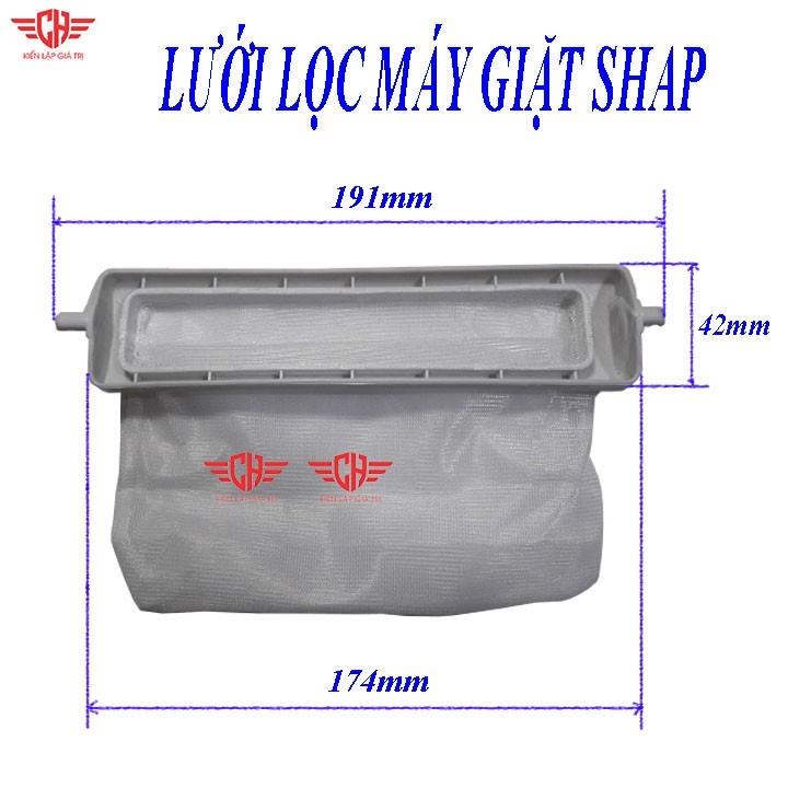 Túi lọc máy giặt Lưới lọc máy giặt SHARP