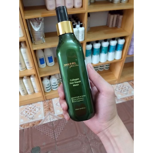 Xịt Dưỡng Tóc SOPHIA Hàn Quốc 250ml ( Phục Hồi Tóc Hư Tổn-Collagen Hair Repair Water)