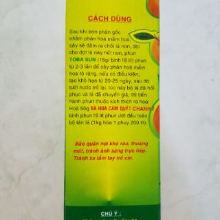 Phân Bón Lá FLOWER 94 CÂY CÓ MÚI