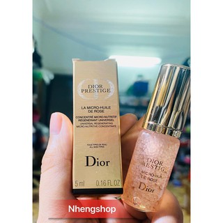[5ml] Serum dưỡng da cao cấp Dior Prestige La-Micro Huile De Rose