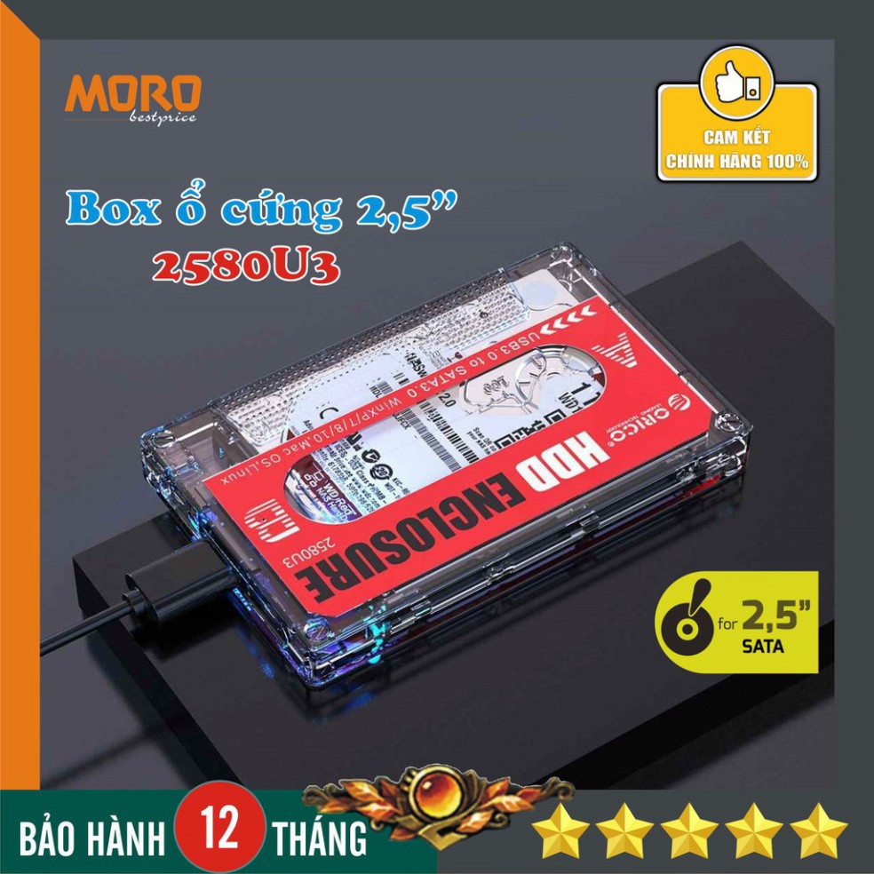 ZXC7 TYDB Hộp Ổ Cứng Hdd Box ORICO 2.5" 2139U3, USB 3.0 (trong suốt) - Bảo hành CHÍNH HÃNG 1 NĂM 44 ZXC7 | BigBuy360 - bigbuy360.vn