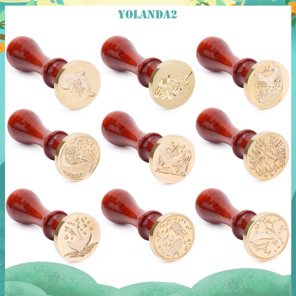 Con dấu sáp niêm phong bì thư hình cá voi DIY