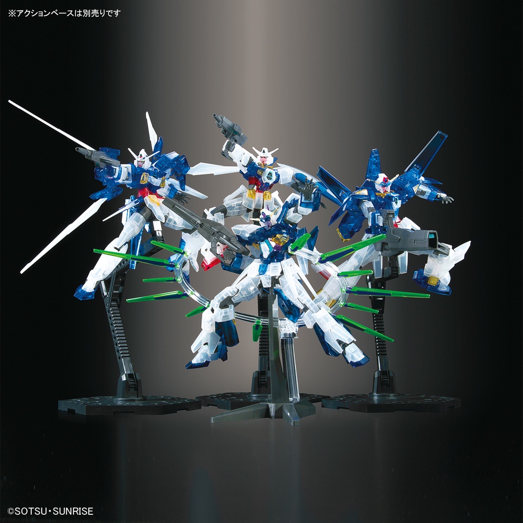 Mô Hình Lắp Ráp Gundam HG AGE MS Set Clear Color