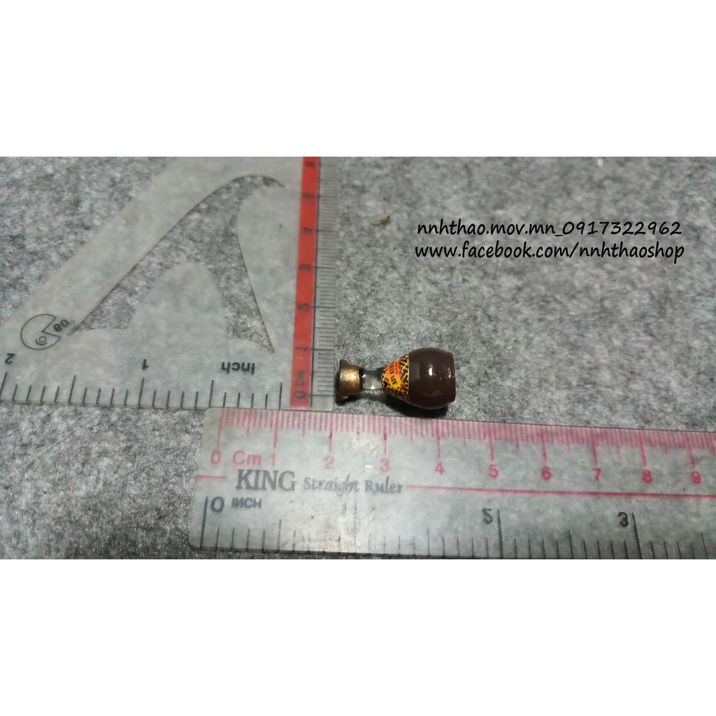 Miniature trang trí mô hình, roombox_xì dầu, nước tương (1:12, 1:6)