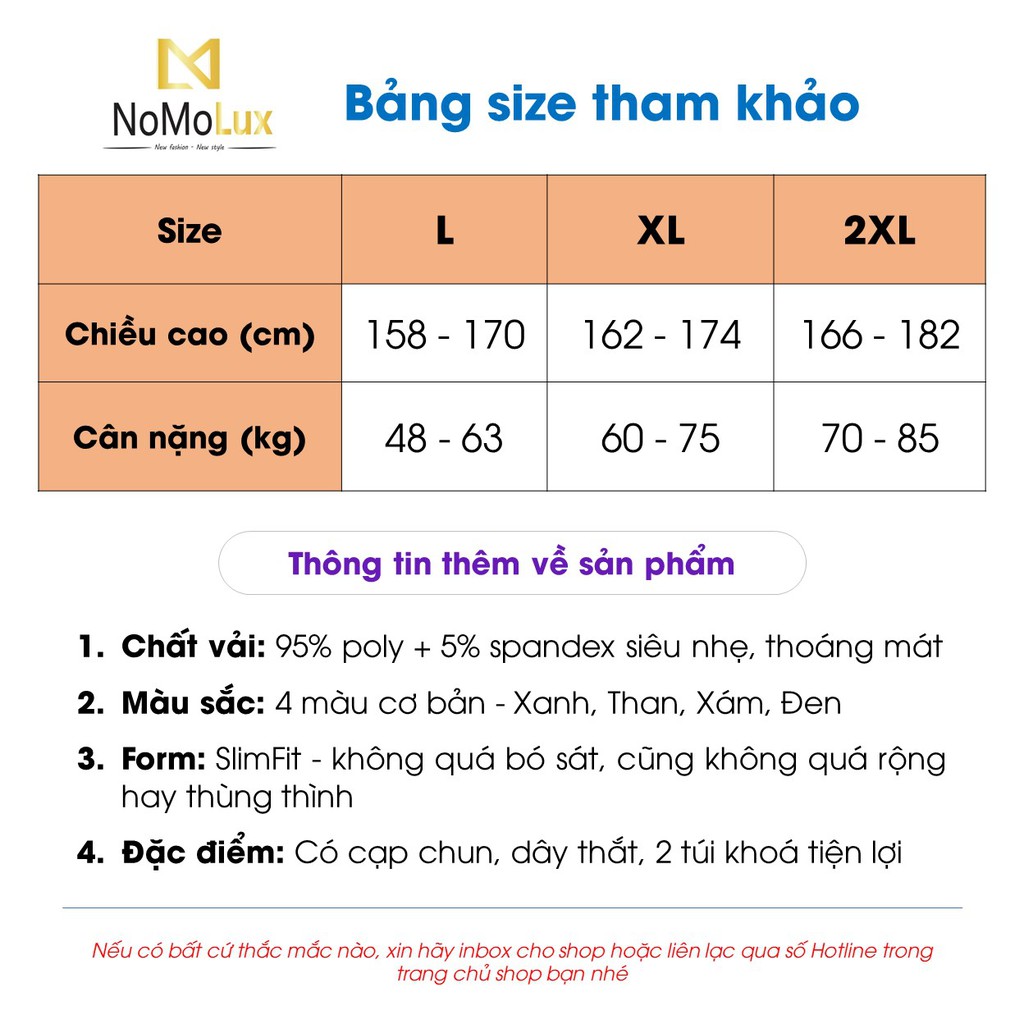 Quần Đùi Gió Nam ⚡ Freeship ⚡ Quần Short thể thao nam NoMoLux mã HT031 - Vải gió Co giãn Mềm mại Siêu nhẹ Thoáng mát | BigBuy360 - bigbuy360.vn
