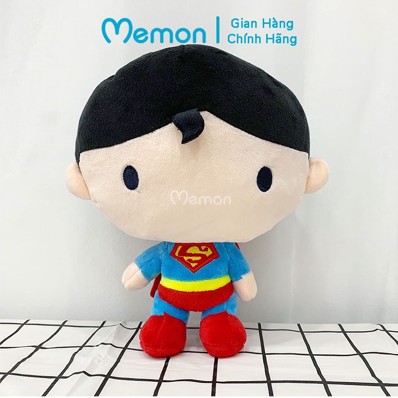 [Mã LIFEM1 giảm 50k đơn 99k] Gấu Bông Superman Siêu Nhân Anh Hùng Cao Cấp Memon