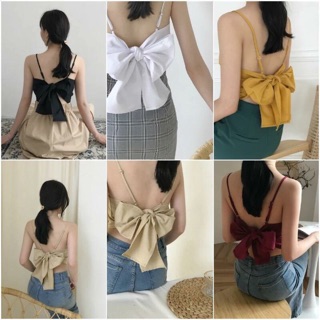 Áo yếm buộc nơ sau