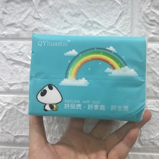 Khăn giấy ăn Cầu Vòng Xin Mier ( 1 gói 300 tờ)