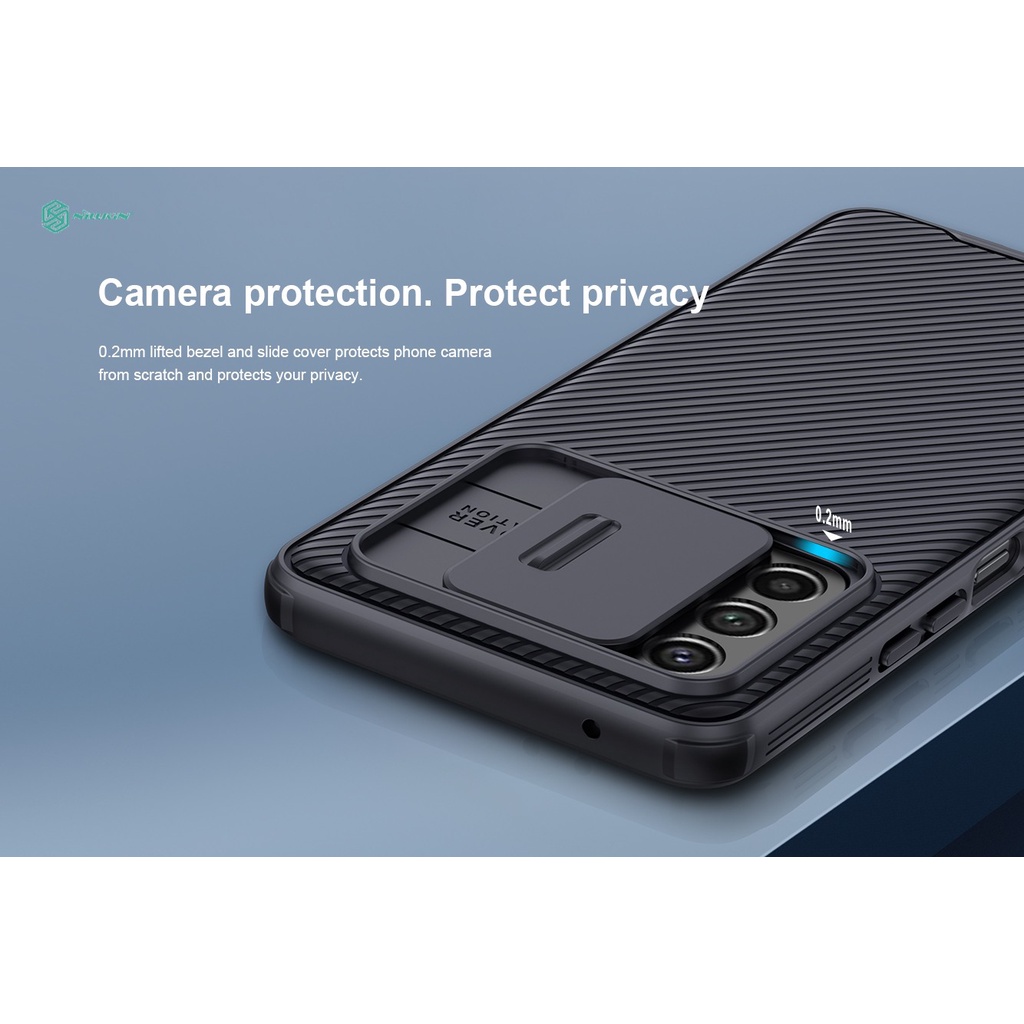 Ốp lưng Samsung Galaxy A53/A73 NILLKIN CamShield Pro Ống kính trượt Bảo vệ máy ảnh ốp lưng cho Samsung Galaxy A53/73 5G
