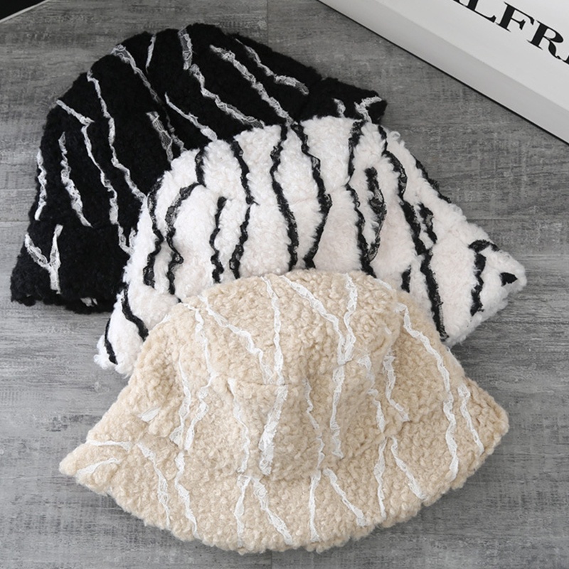 Mũ Tai Bèo Họa Tiết Kẻ Sọc Thời Trang Giữ Ấm Chống Gió Ngoài Trời