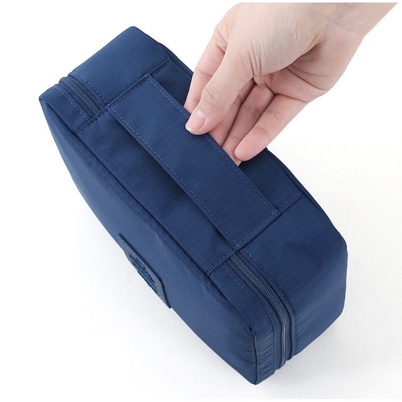 HCM - Túi du lịch đựng đồ cá nhân nhỏ gọn Honopoly - Tặng bàn chãi du lich lúa mì 18k