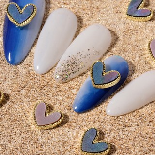 phụ kiện đá tim trang trí nail