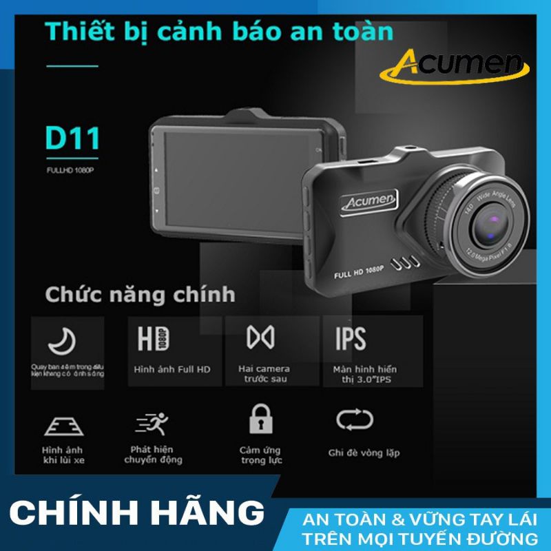 Camera Hành Trình Ô Tô MMX M1 Plus Full HD, Màn Hình Cảm Ứng, Cam hành trình Kèm Thẻ Nhớ 32GB, Bảo Hành 12 Tháng